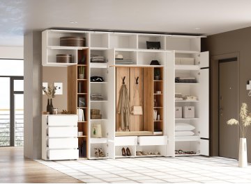 Модульная прихожая Роут комплектация 1