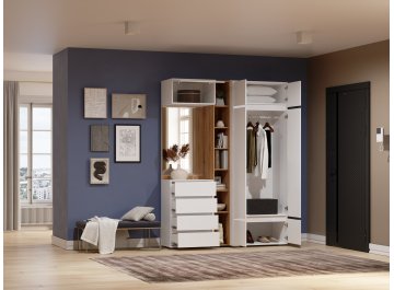 Модульная прихожая Роут комплектация 4