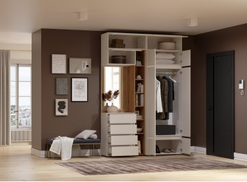 Модульная прихожая Роут комплектация 5