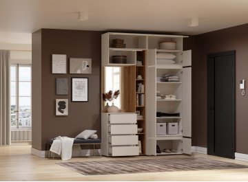 Модульная прихожая Роут комплектация 5