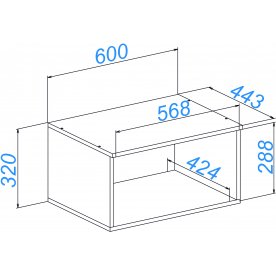 Модульная прихожая Роут комплектация 8