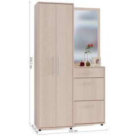 Модульная прихожая ШО-1 + ПЗ-3 + ТП-2 (комплектация 6)