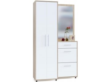 Модульная прихожая ШО-1 + ПЗ-3 + ТП-2 (комплектация 10)