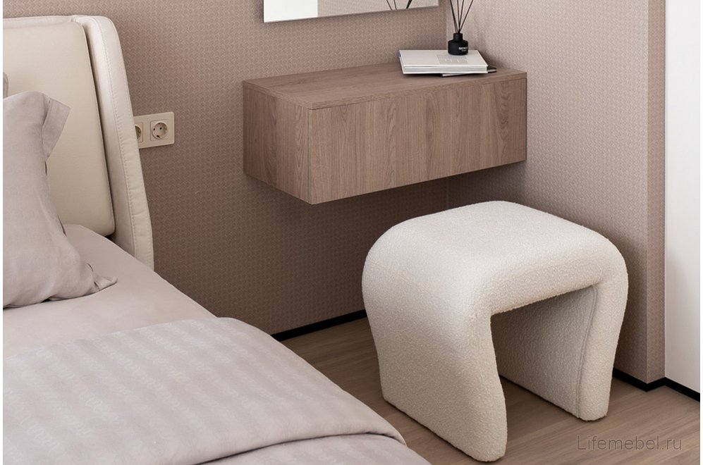 Пуф Гоар белый