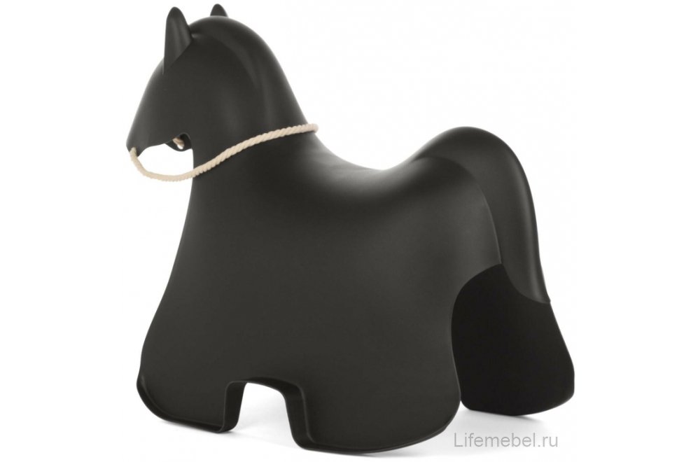 Пуф Horsey черный