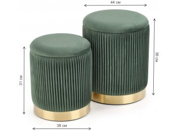 Комплект пуфов Lalia