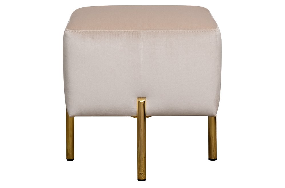 Пуф Марио бежевый / золото