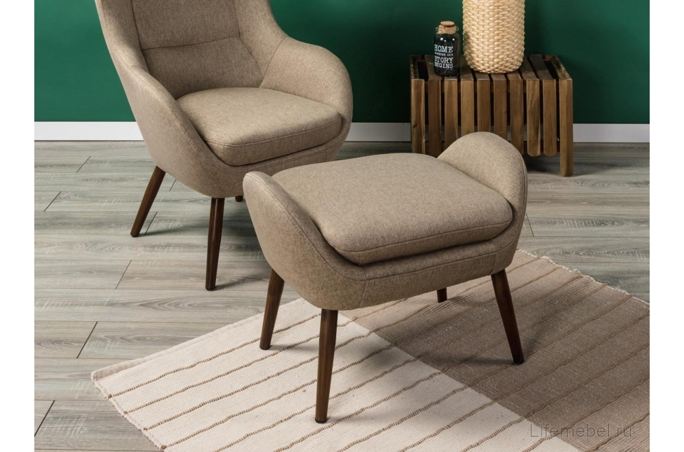 Пуф Сканди-2 бежевый