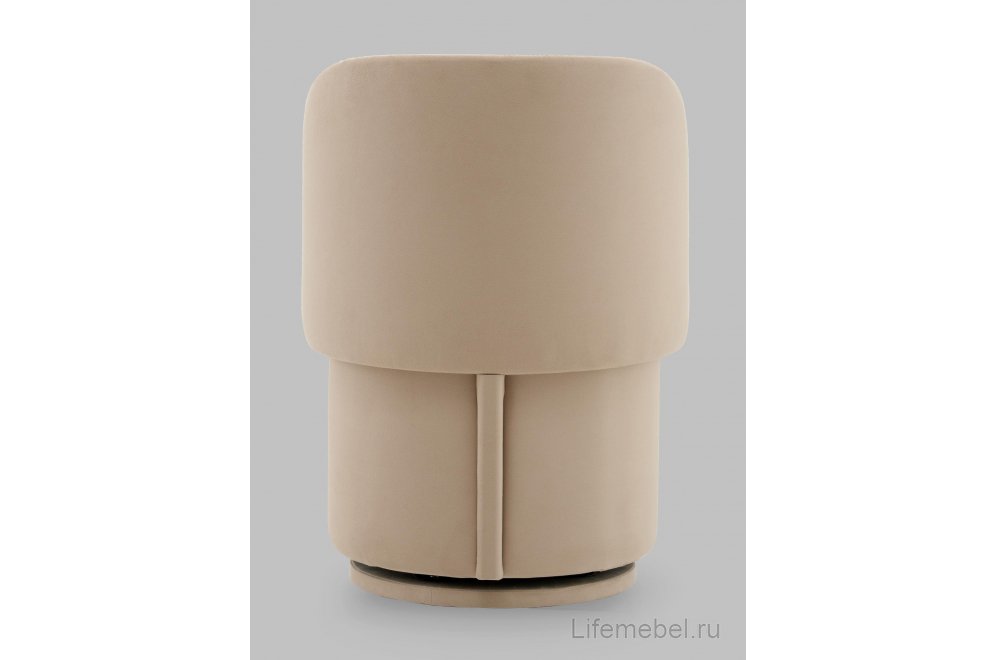 Пуф Нордхилл велюр бежевый