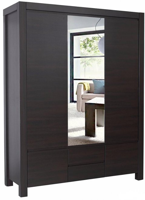 Шкаф двухдверный Каспиан SZF 5D2S венге