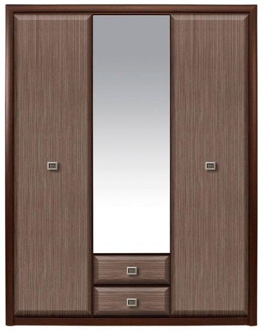 Шкаф трехдверный Коен SZF3D2S венге магия / штрокс