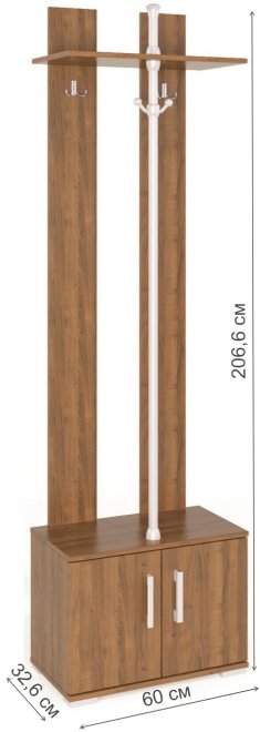 Готовая прихожая Вента-2 орех