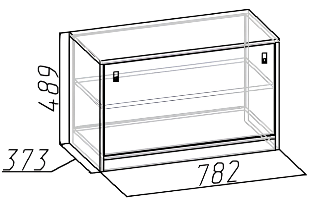 Обувница Комфорт №16 дуб золотистый / графит