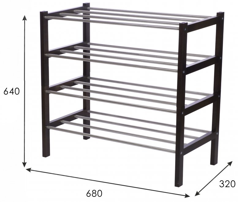 Обувница Атлас комплект венге