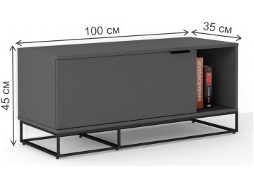 Тумба для обуви City графит