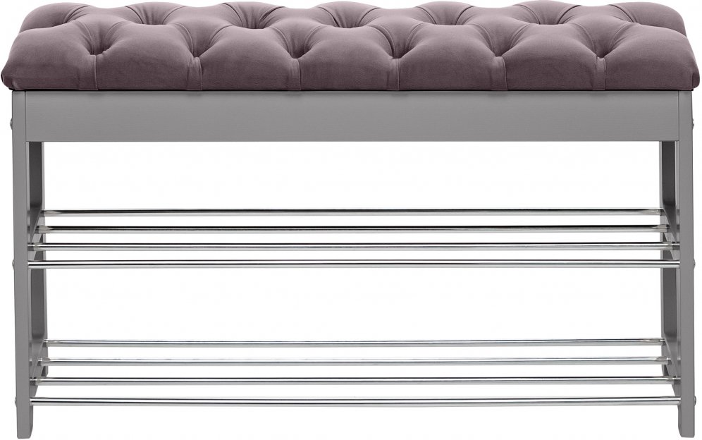 Обувница Грейс серый ясень / V 19