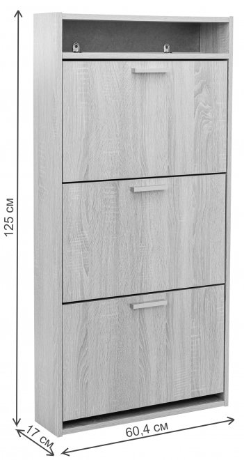 Обувница Leset Пронто 3 дуб сонома