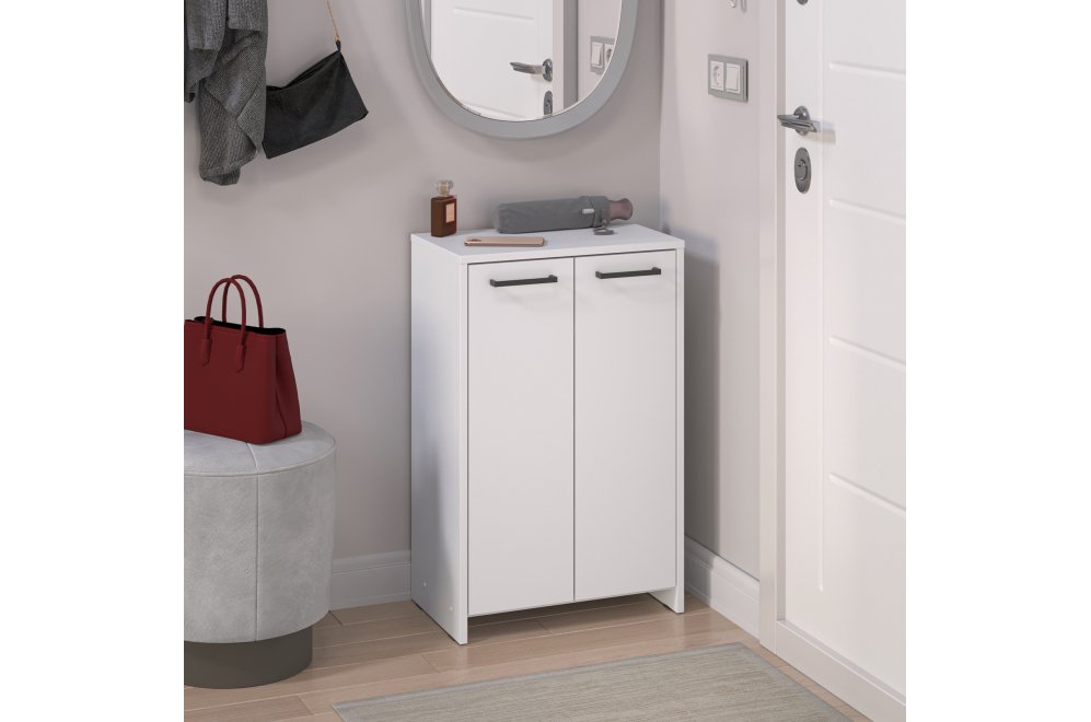 Обувница Malta лдсп белый