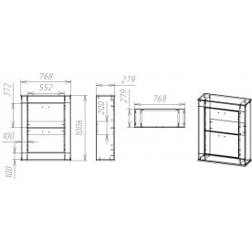 Обувница Мебелеф 19