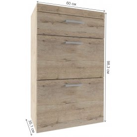 Обувница Oskar 2D1S