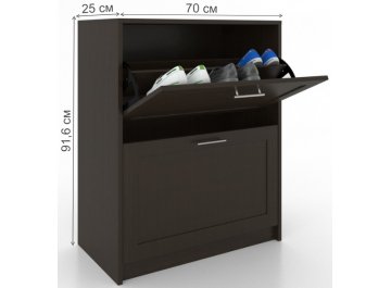 Тумба для обуви Прима ОБ-62357 венге