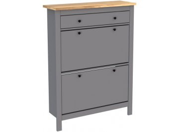 Обувница Сага белый