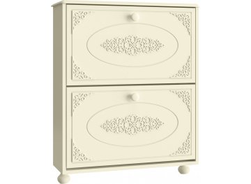 Тумба для обуви Ассоль АС-46 белое дерево