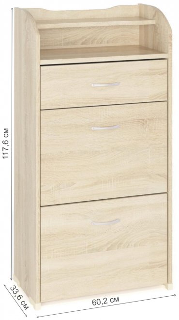 Обувница ТО-6 дуб сонома