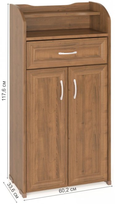 Обувница ТОФ-5 орех