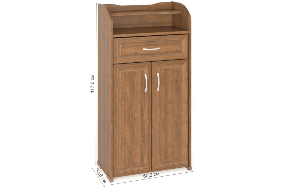 Обувница ТОФ-5 орех