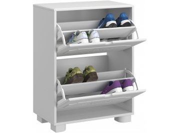 Тумба для обуви ДримСтар ДС-22 белое дерево