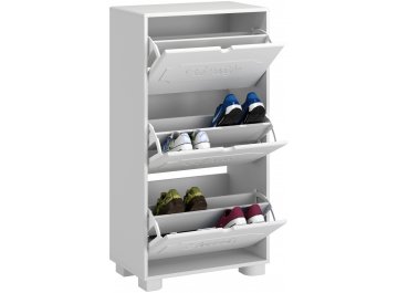 Тумба для обуви ДримСтар ДС-23 белое дерево