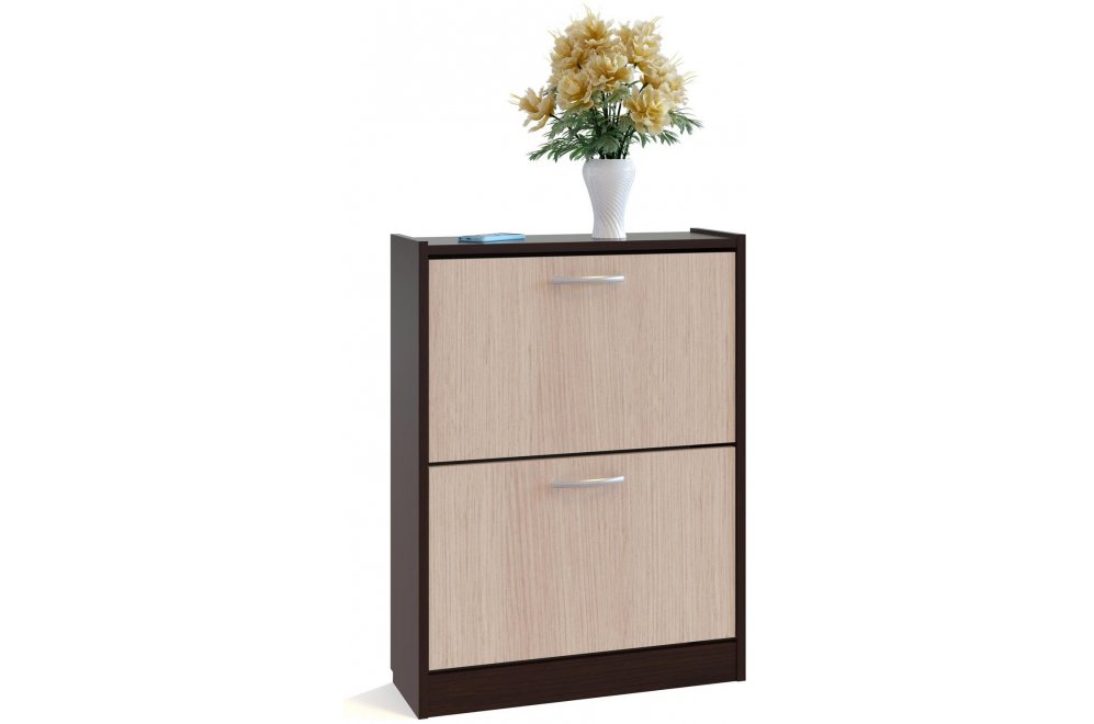 Обувница ТО-22 венге / беленый дуб