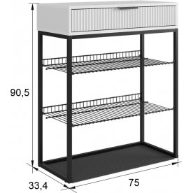 Обувница Вельвет
