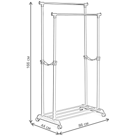 Гардеробная вешалка Jet