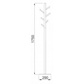 Напольная вешалка Agava