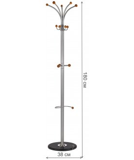 Вешалка для одежды W-46 серебристая