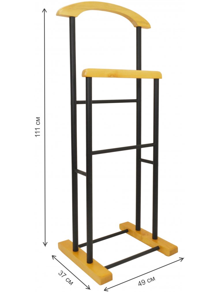 Напольная вешалка Лофт черный