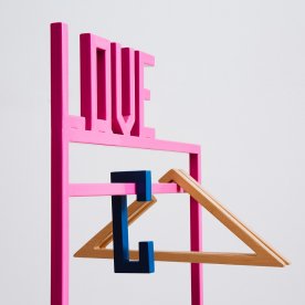 Напольная вешалка I LOVE YOU