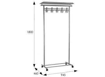 Напольная вешалка М 9