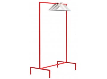 Напольная вешалка Metalframe красный