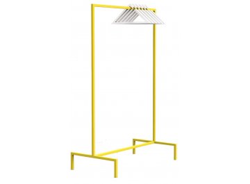 Напольная вешалка Metalframe желтый