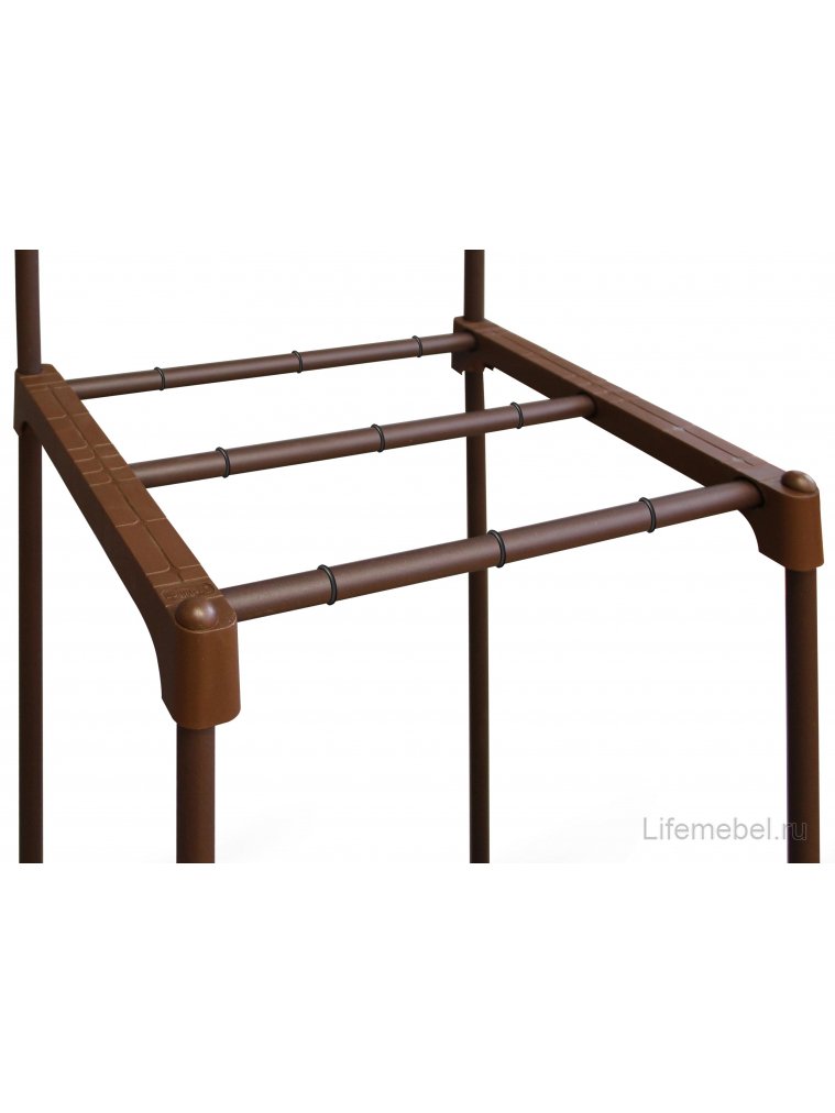 Напольная вешалка SHT-SUR4 коричневый муар / коричневый