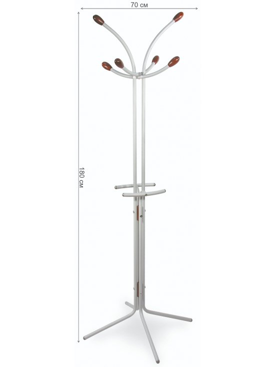 Вешалка напольная Галилео 154 алюминий