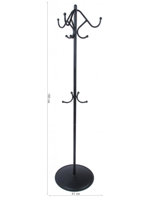Вешалка напольная ПИКО 7 черная