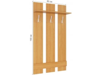 Настенная вешалка Вента-8