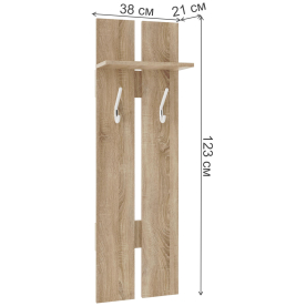 Настенная вешалка Нордик