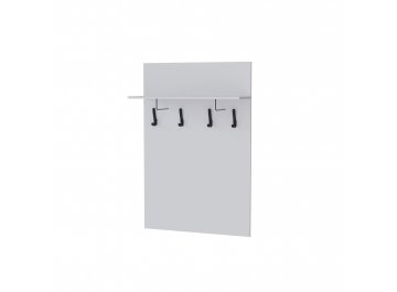 Вешалка настенная Мэнкс белый ЛДСП