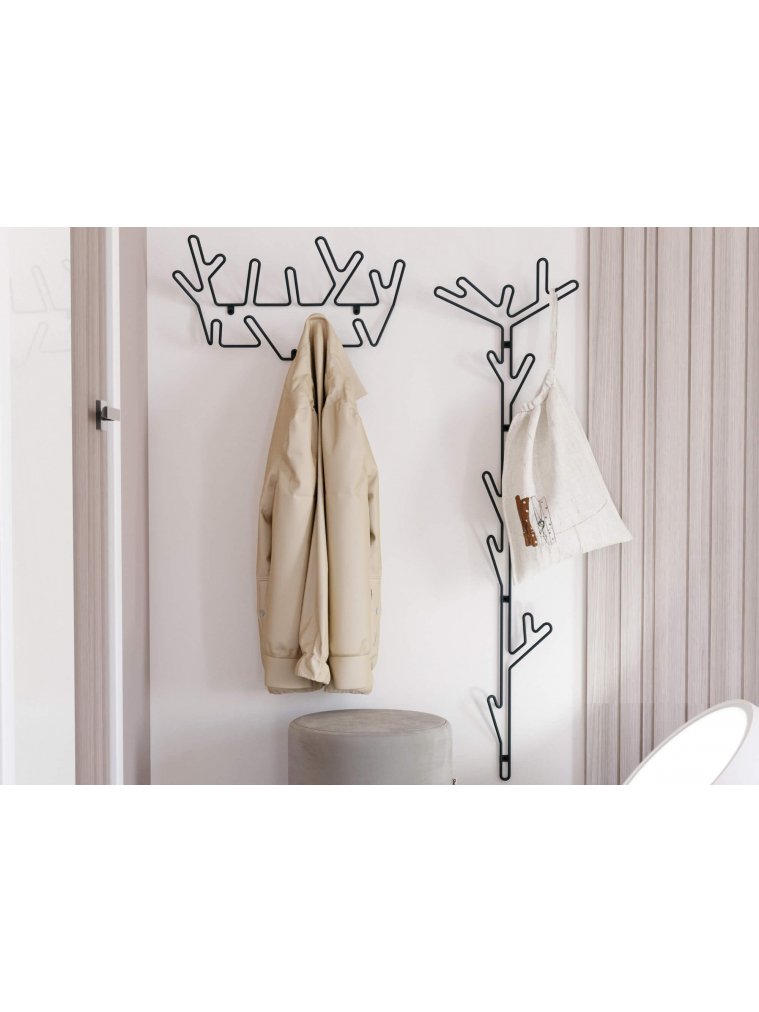 Настенная вешалка Sheffilton SHT-WH36 антрацит