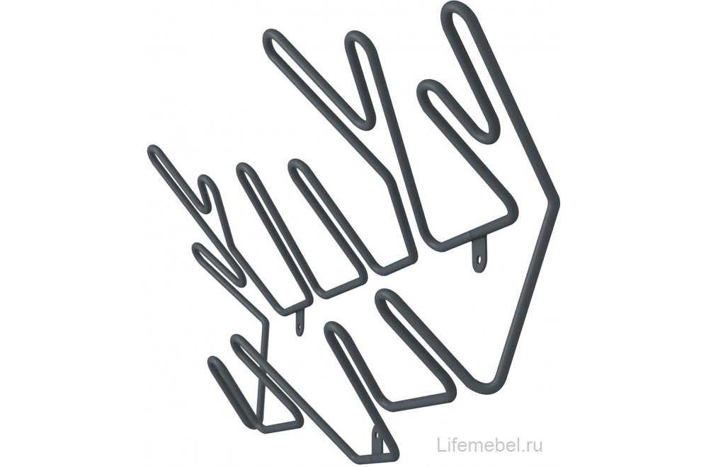 Настенная вешалка Sheffilton SHT-WH36 антрацит